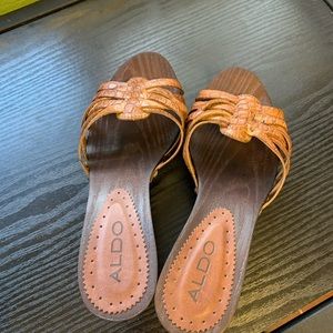 Aldo Wooden Mules